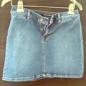 DKNY Denim Mini Shirt